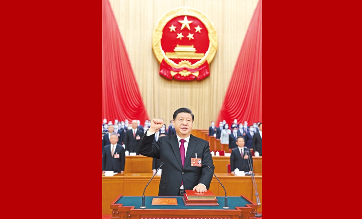 習(xí)近平全票當(dāng)選國家主席中央軍委主席 趙樂際當(dāng)選全國人大常委會(huì)委員長